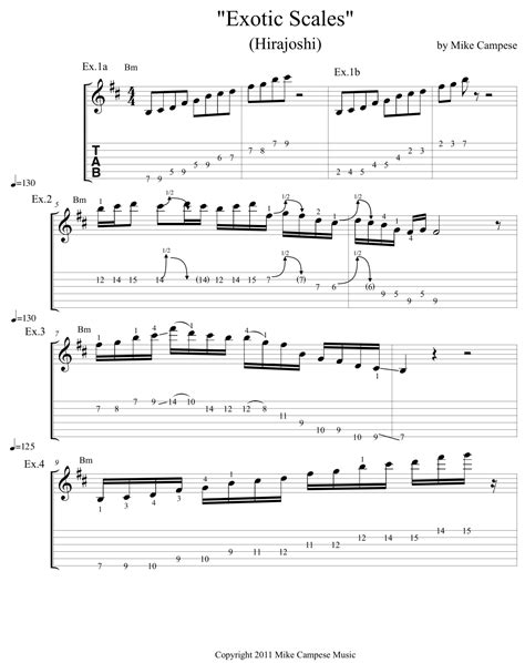 Exotic Scales: Hirajoshi Scale | Guitar Nine