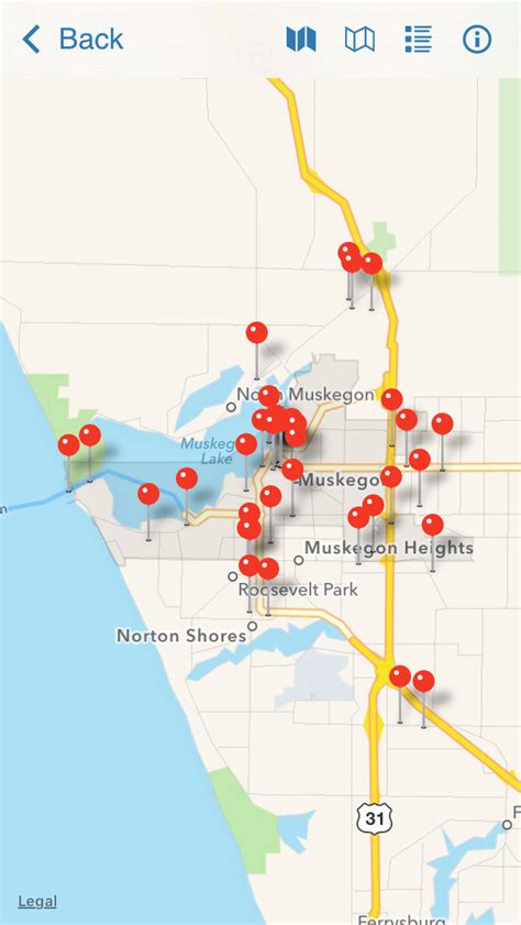 App Shopper: Muskegon County & Area Map (Business)