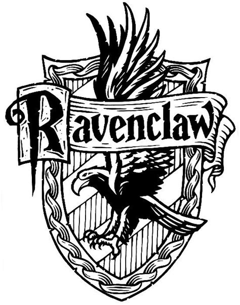 Harry Potter Hogwarts Ravenclaw Crest DIY | Harry Potter | Pinterest | Harry potter hogwarts ...