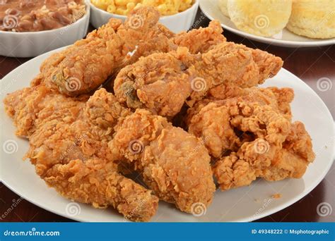 Fried Chicken Stock Photo - Image: 49348222