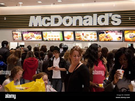 Mcdonald's People Eating High Resolution Stock Photography and Images ...