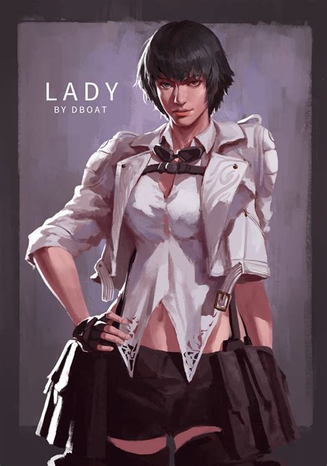 ArtStation - DMC5 LADY, DBOAT | Dante devil may cry, Devil may cry 4, Devil may cry