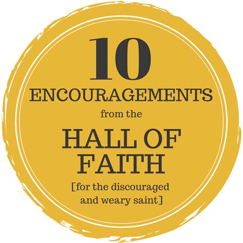 10 Encouragements from the Hall of Faith - Open the Bible