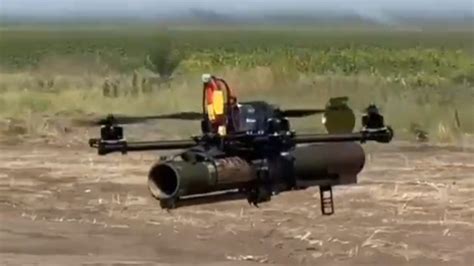 Ukraine develops drones armed with Soviet RPG-18 Mukha anti-tank rocket launchers - Odotonline