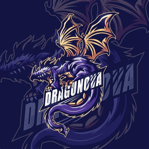 Dragon Mascot Gaming Logo Team 24642031 Vector Art at Vecteezy