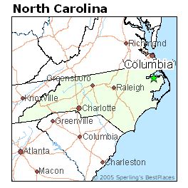 Best Places to Live in Columbia, North Carolina