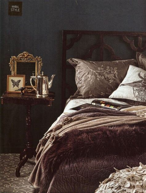 dark vintage luxe bedroom | Eclectic bedroom, Bedroom vintage, Luxe bedroom