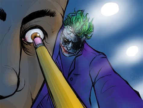 Jokers Pencil Trick by NoBullet on DeviantArt