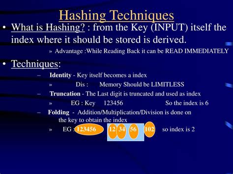 PPT - Previous Lecture Revision Hashing PowerPoint Presentation, free download - ID:737460