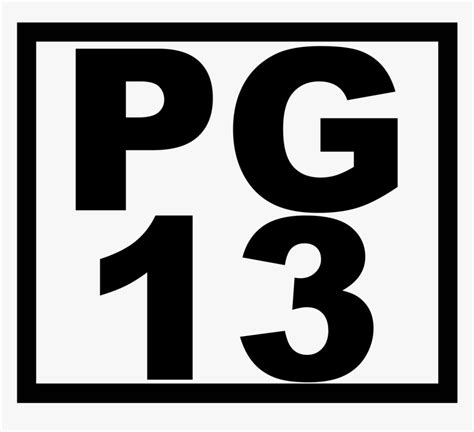 Pg - Pg 13 Logo Png, Transparent Png - kindpng