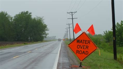 Area road closures due to flood waters | KMZU The Farm 100.7 FM