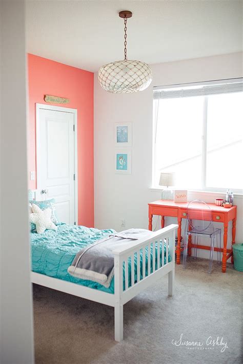 20+ Teal And Coral Bedroom Ideas – The Urban Decor