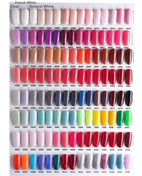 23 Lovely Acrylic Nails Natural - Colour Chart | 23 Lovely Acrylic Nails Natural amazon ecbasket ...