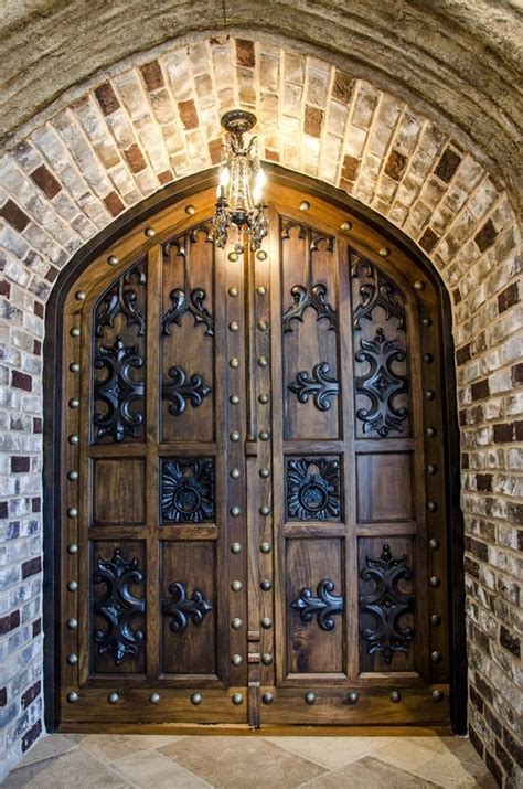 From interior to exterior, allow the entrance to be grand #FancyDoors | Medieval door, Beautiful ...