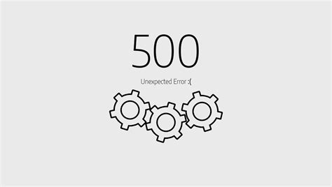 500 Error Page HTML Templates