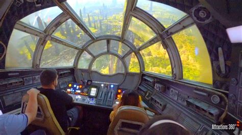 Star Wars Millennium Falcon Ride - Disneyland's Galaxy's Edge - YouTube