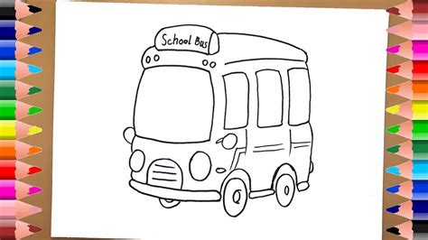 Drawing School, Drawing For Kids, School Bus, Coloring For Kids, Drawings, Design, Sketches ...