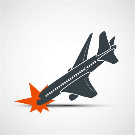 Airplane Crash Illustrations, Royalty-Free Vector Graphics & Clip Art - iStock