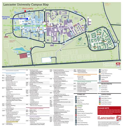 Lancaster University Campus Map CAMPUS - DocsLib