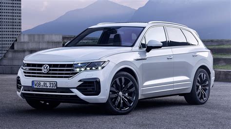 Download Car White Car SUV Crossover Car Vehicle Volkswagen Touareg R ...