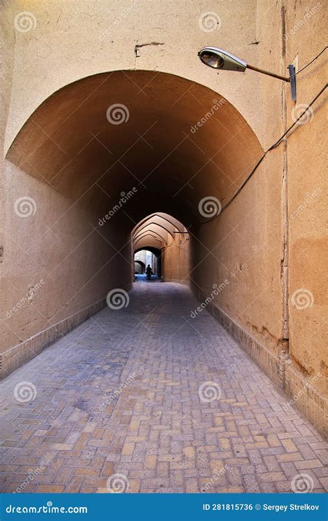 Vintage Building in Ancient City Yazd of Iran Stock Photo - Image of ...