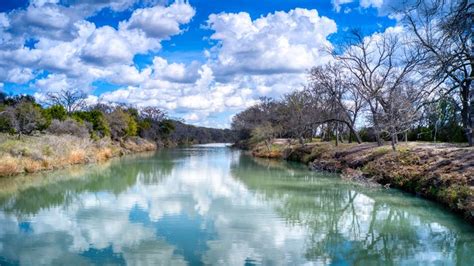 Friday reflections over the San Saba River. #reflections # ...