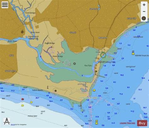 D Christchurch Harbour (Marine Chart : 2172_4) | Nautical Charts App