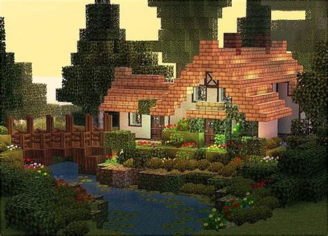 Image 65 of Cottage In Minecraft | freeskinsfortiltphone