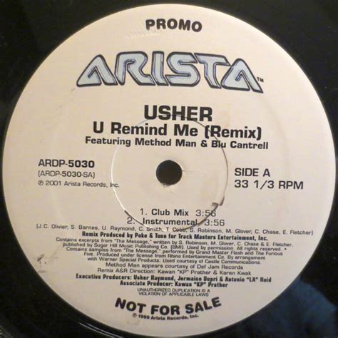 Usher U remind me (Vinyl Records, LP, CD) on CDandLP