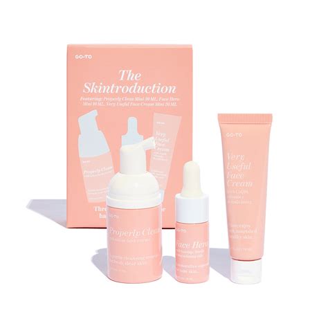 The Skintroduction | Skin Care Set For Beginners | Go-To Skin Care