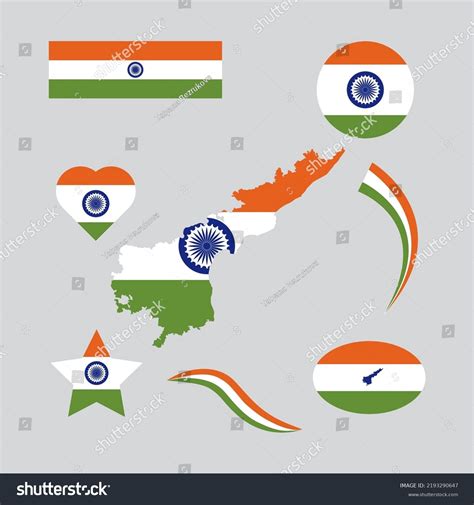 Andhra Pradesh State Map Indian Flag Stock Vector (Royalty Free) 2193290647 | Shutterstock