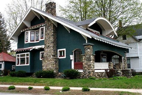 Beautiful 1904 Bungalow, Saratoga Springs | House exterior, Craftsman exterior, Bungalow craftsman