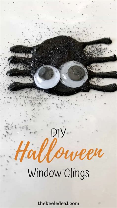 DIY Halloween Window Clings - The Keele Deal