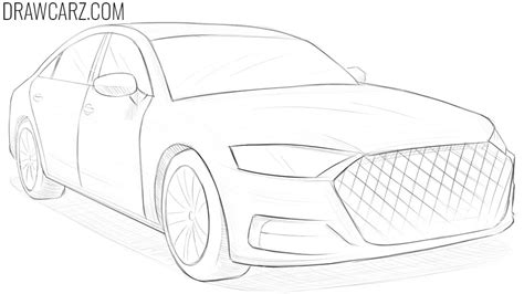 How to Draw a Car in Perspective