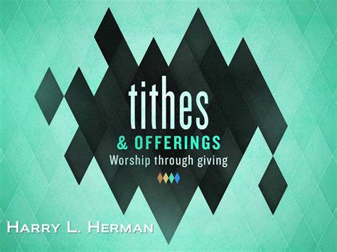 Tithes and Offerings – APOSTOLIC INFORMATION SERVICE