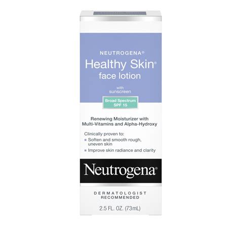 Neutrogena Healthy Skin Face Lotion SPF 15 - Shop Moisturizers at H-E-B