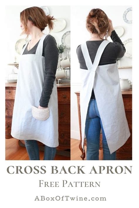 Free Printable Cross Back Apron Pattern - Printable Word Searches