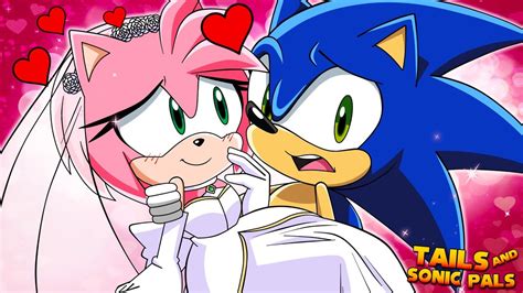 SonAmy Wedding ️~ Sonic and Amy VS DeviantArt - YouTube