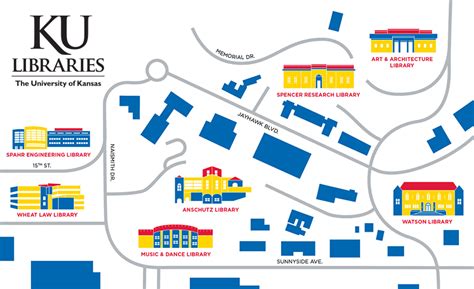 University Of Kansas Campus Map