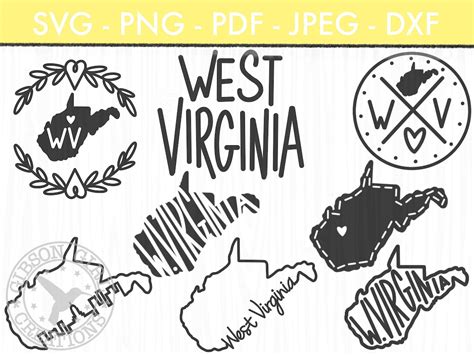 West Virginia Svg West Virginia Svg Bundle WV Svg West - Etsy