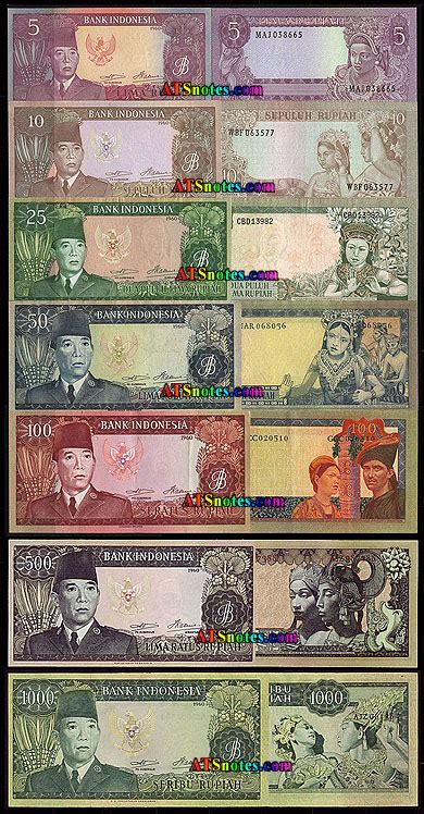 How Indonesian Bank Notes Have Changed Over The Past 70 Years | WowShack