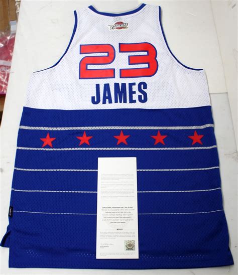 Lot Detail - LeBron James Signed 2006 All-Star Game Jersey (UDA)