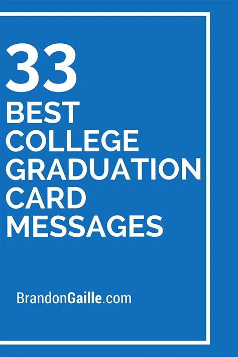 35 Best College Graduation Card Messages | Graduation card messages, Graduation message ...