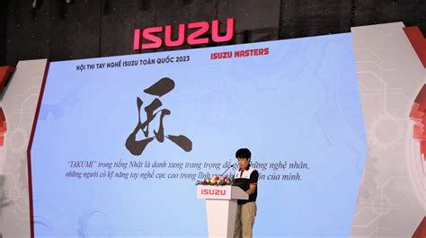 ISUZU VIETNAM SKILL CONTEST 2023: TAKUMI-ISUZU MASTERS | ISUZU VIETNAM