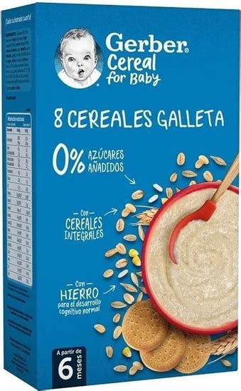 Nestle Gerber Cereal For Baby Βιολογική Βρεφική Κρέμα Μπισκότο 6m ...