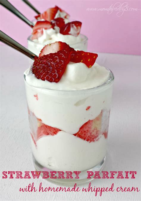 Strawberry Parfait Recipe - Motherhood Defined