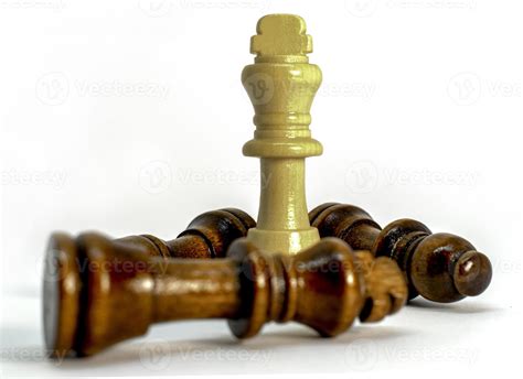 Wooden chess in a variety of positions. 4434069 Stock Photo at Vecteezy