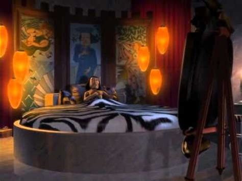 Shrek: Lord Farquaad Bed Scene. Mirror shows him Princess Fiona and he ...