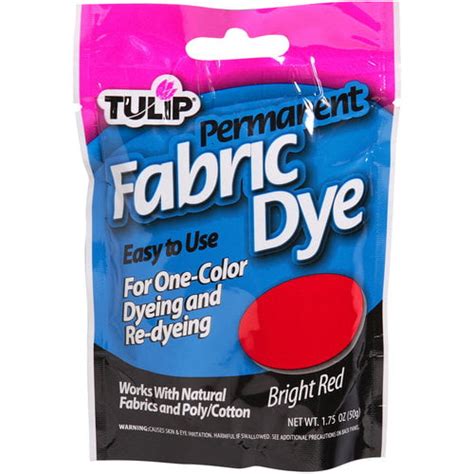 Tulip Red Permanent Fabric Dye, 1 Each - Walmart.com - Walmart.com