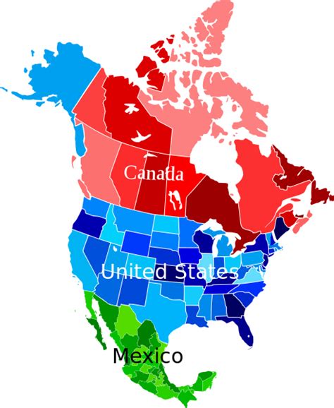 File:North America map coloured.svg - Simple English Wikipedia, the free encyclopedia